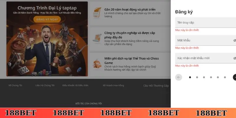 Cơ chế vận hành cơ bản của đại lý 188Bet