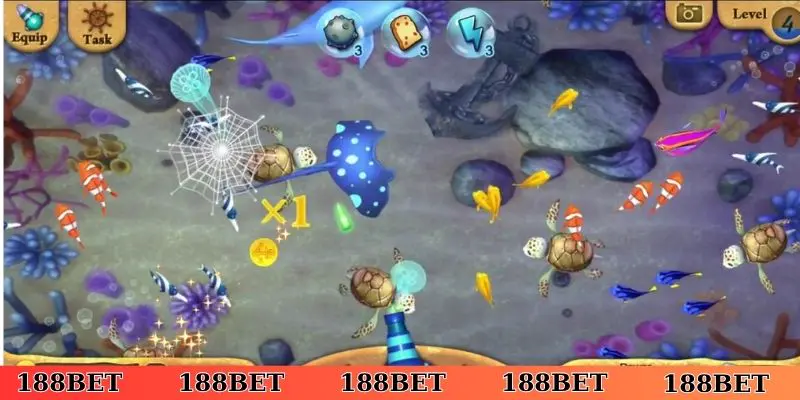 Lợi ích khủng khi chơi bắn cá 188Bet ăn tiền trên điện thoại