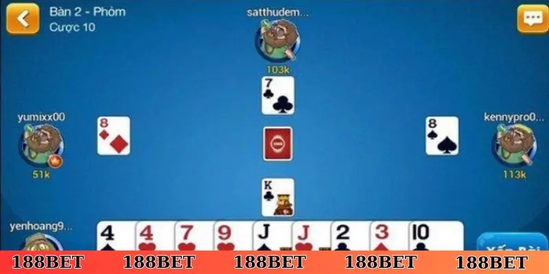 Mô tả chi tiết về luật phỏm tái gửi ù đền