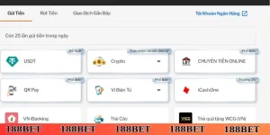 nạp tiền, rút tiền